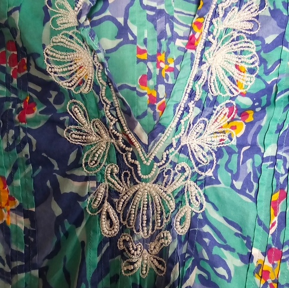 Lilly pulitzer top xs - Picture 4 of 5